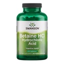 Swanson Salzsäure w/Pepsin 250 Kapseln