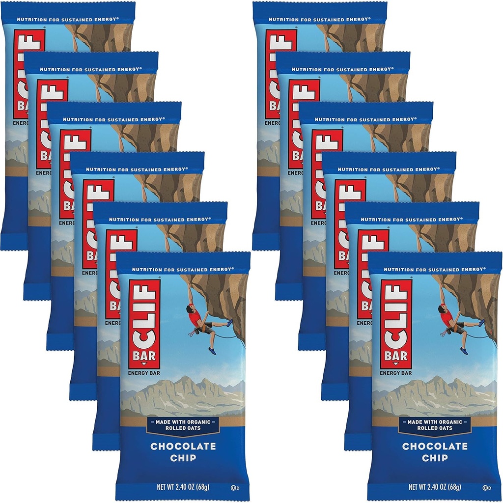 Clif Bar Cool Mint Schokolade 70% Bio (12x2.4oz)