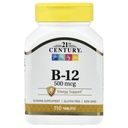 Vitamine B-12, 500 mcg, 110 comprimés