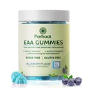 EAA Gummie 120 Gummie (Blueberry), 9000 mg Essential Amino Acids - Alle 9 Essential Aminos (EAA) und alle verzweigtkettigen Aminosäuren (BCAAs), Non-GMO, Glutenfrei, Vegetarisch Freundlich