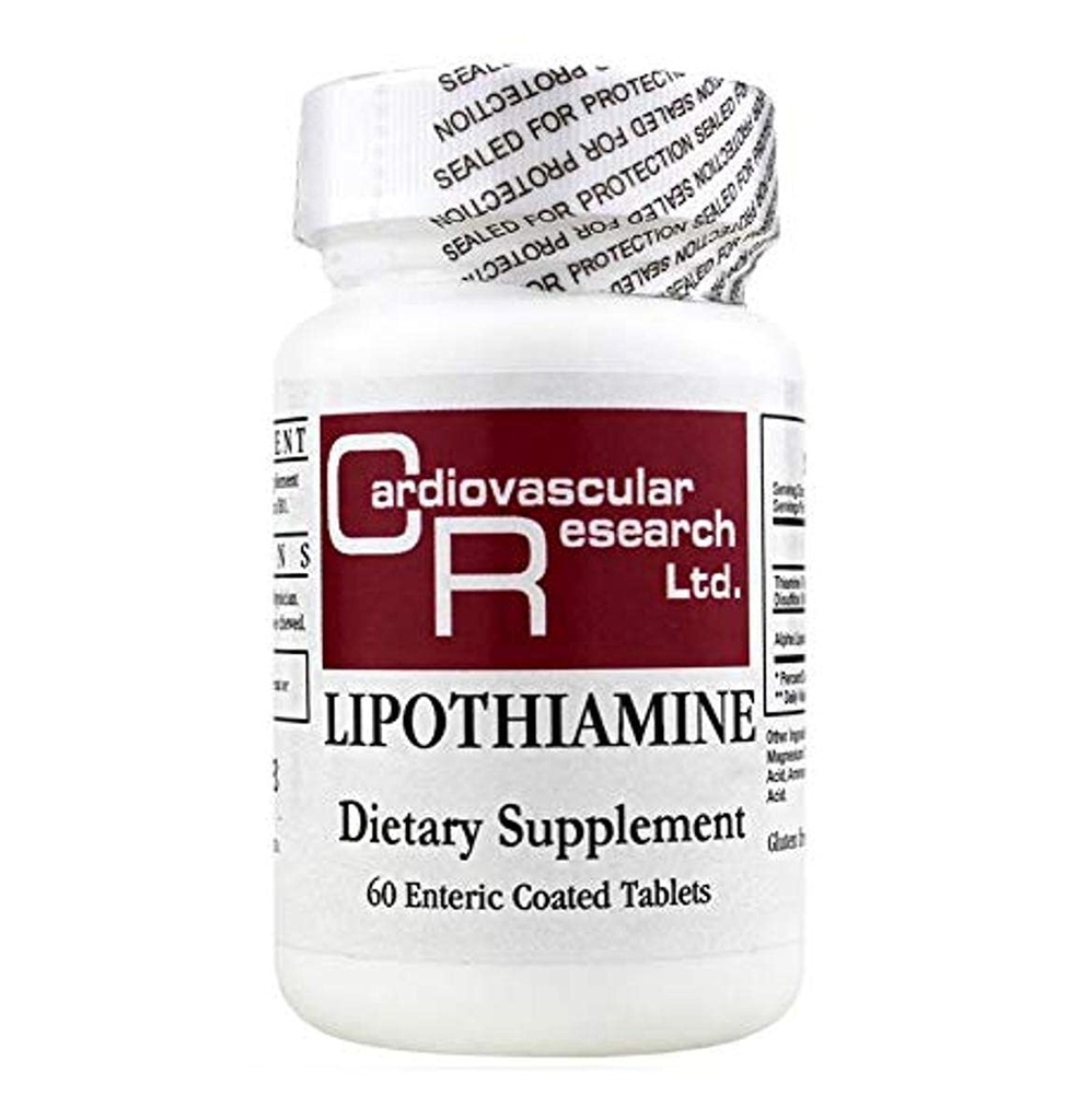 Recherche cardiovasculaire Lipothiamine, blanche, compte 60 (THIAM2)