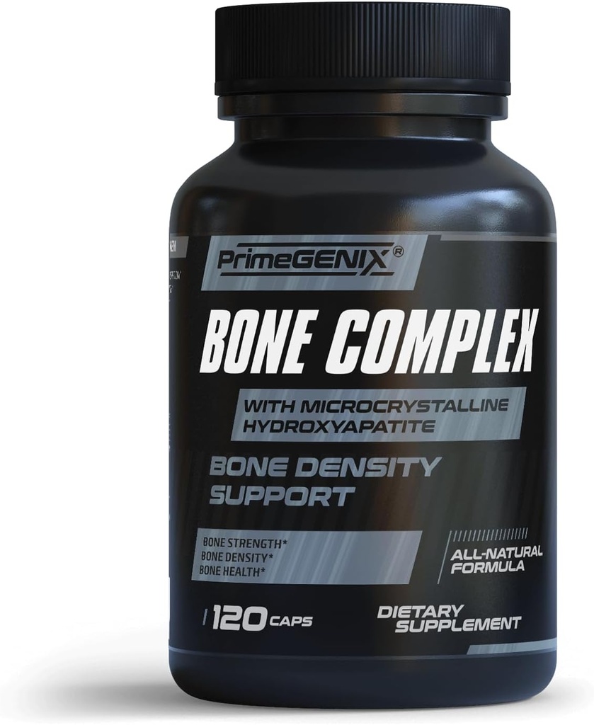 Bone Complex | Reduce Bone Loss | Entwickelt für Männer in ihren 40's, 50's und bis mit Vitamin D3, C, K | Vitamine für Knochendichte, um einen aktiven Lebensstil zu erhalten