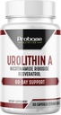 Nutrition Probase Urolithine A - [approvisionnement de 60 jours] - avec ajout de NR et de resvératrol - Alternative à NMN, NAD, CoQ10, QP pour un vieillissement en santé