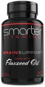 Smarter Brain Support Nootropic Supplement, Hergestellt mit Alpha-GPC, L-Tyrosin & Acetyl L-Carnitin ALCAR, Flaxseed Oil, ALA DHA, 60 Softgel Energy Pills