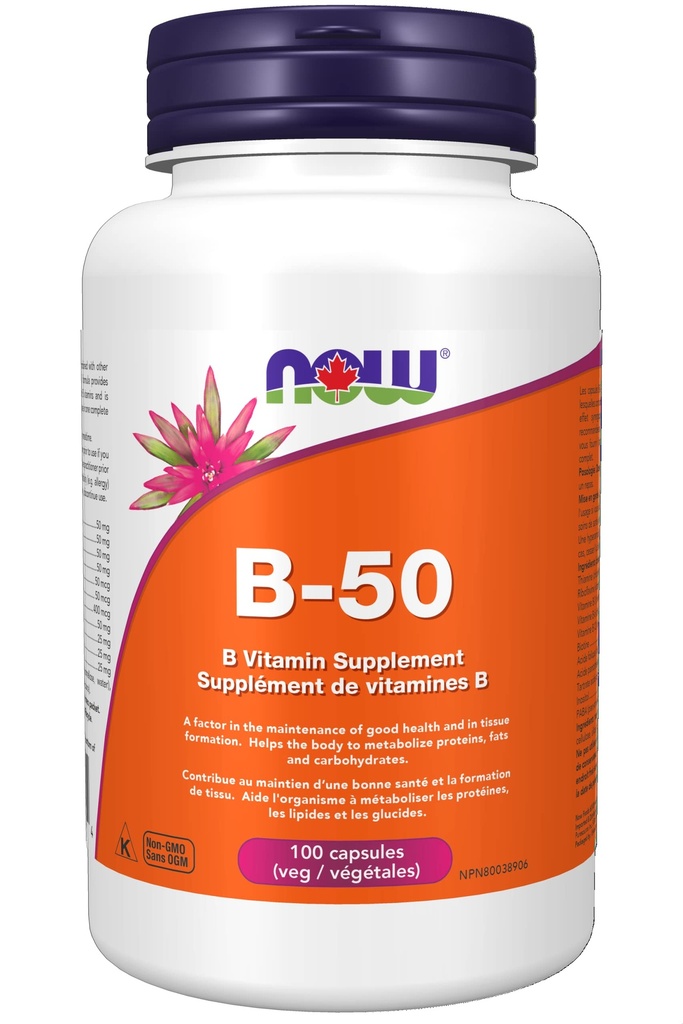 JETZT Vitamin B-50 mg,100 Veg Kapseln