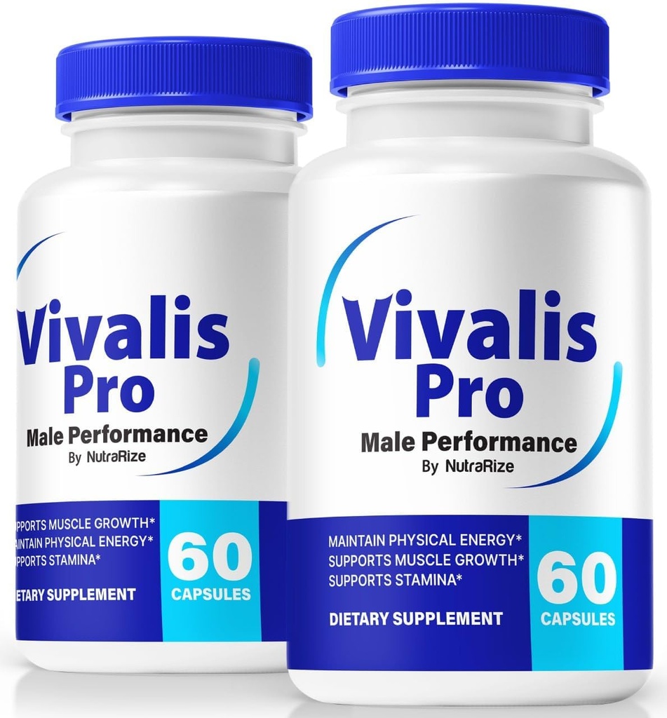 (2 Pack) Vivalis Pro Pillen - Premium Male Formel für Fast Acting Energy, Endurance und Performance, Vivalis Pro Kapseln für einen aktiven & Balanced Lifestyle, Official Viva Lis Pro (120 Kapseln)