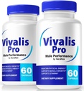 (2 Pack) Vivalis Pro Pillen - Premium Male Formel für Fast Acting Energy, Endurance und Performance, Vivalis Pro Kapseln für einen aktiven & Balanced Lifestyle, Official Viva Lis Pro (120 Kapseln)