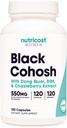 Nutricost Black Cohosh for Women 660mg, 120 Capsules - with Don Quai, DIM, and Chaste Berry, Veggie Caps, Non-GMO, Gluten Free