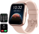 Smart Watch pour les femmes Android et iPhone, Alexa intégré, 1.8" Touch Screen Fitness Tracker avec réponse / faire des appels, IP68 Waterproof Heart Rate/Sleep/SpO2 Monitor, Pedomètre, 100+ Modes Sport