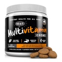 Finest für Haustiere Multivitamin Hundeergänzung – 10 in 1 mit Omega Fish Oil & Glucosamine für verbesserte Gelenk- & Skin-Unterstützung, Gut, Verdauung & Immune Jeden Tag Gesundheit (120 Kaubare Bäume)