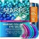Gels pour les yeux MAREE - Pads sous les yeux pour les yeux puffy et les cercles sombres avec collagène et acide hyaluronique - Anti rides sous les masques pour les yeux Traitement de la peau pour les puffines et les sacs - Parches Para Ojeras