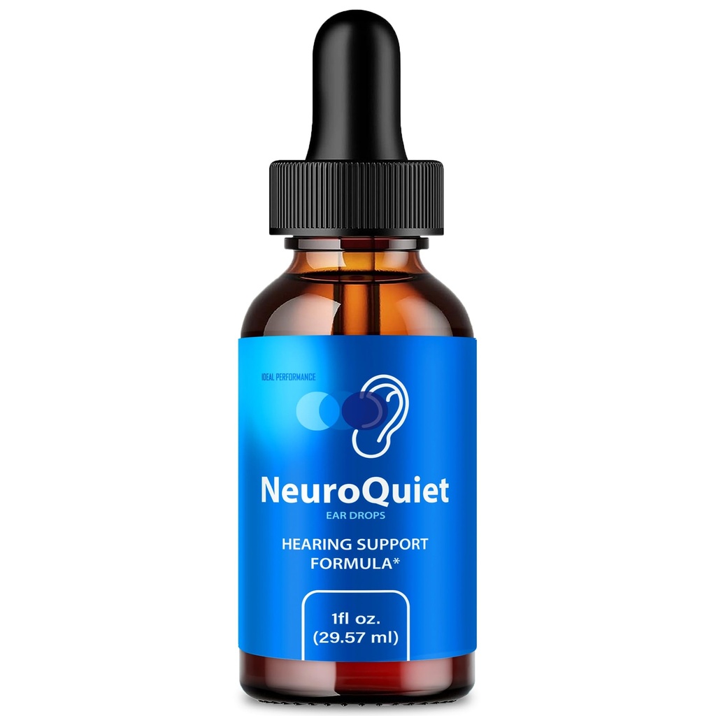 NeuroQuiet Acouphène Relief pour les oreilles sifflantes NeuroQuiet Soutien auditif gouttes liquides, Neuro silencieux auditif Clarté et supplément auditif sain, Neuro silencieux Toutes les évaluations de formules naturelles (1 paquet)