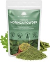 SAPTAMVEDA Premium Moringa Blatt Pulver 8.81 Oz/250 Gm | Drumstick Blatt Pulver | Natürliche Multi-Vitamin | Reich an Anti-Oxidant, Immunität Booster | Gut für Haar & Haut aus Indien Bauernhöfe