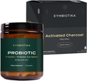 CYMBIOTIKA Probiotic 50 Billion CFU & Activated Charcoal Liquid Supplement, Unterstützt gesunde Verdauung für Männer & Frauen, Stomach Detox & Digestive Relief, Hilft Gas & Bloating, einfach zu bedienen