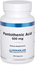 Douglas Laboratories Pantothensäure 500 mg | Vitamin B5 zur Unterstützung der Cellular Energy Production und des Stoffwechsels* | 100 Kapseln