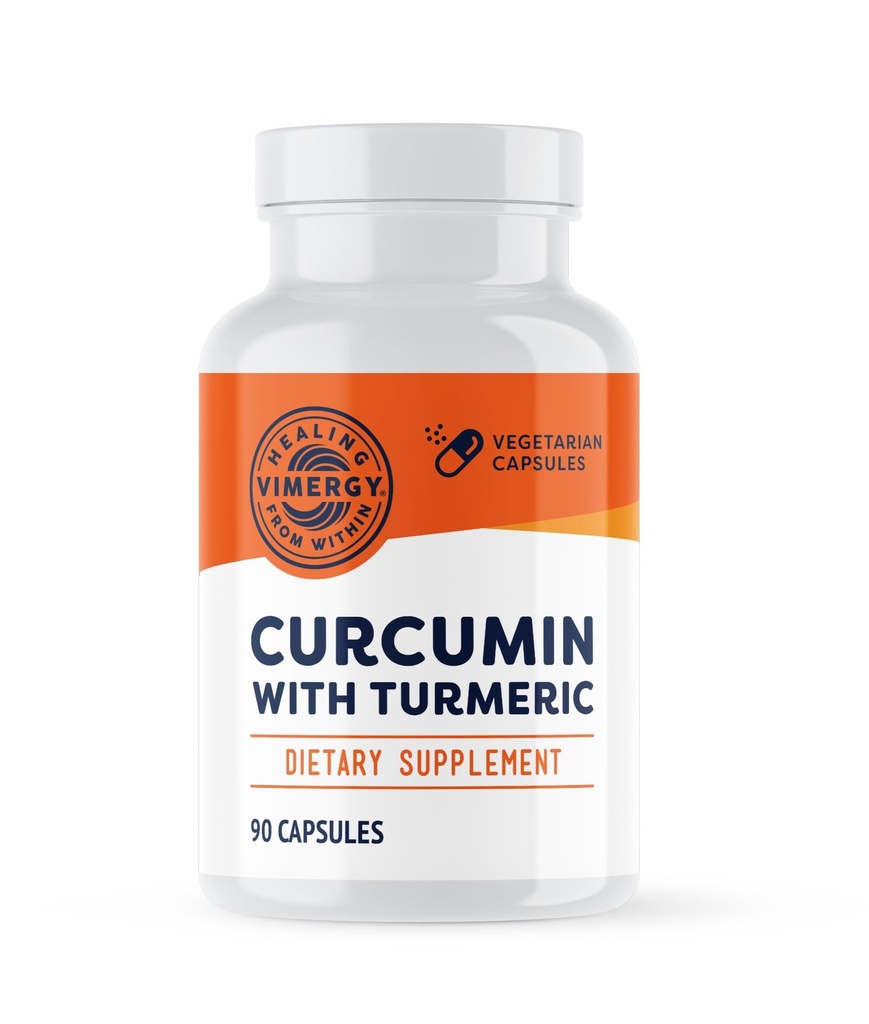 Vimergy Curcumin with Turmeric Supplement, 1000mg Curcumin Extract/Serving – Liquid Capsules - Non-GMO, Gluten-Free, Kosher, Vegan & Paleo Friendly Turmeric Curcumin Supplement