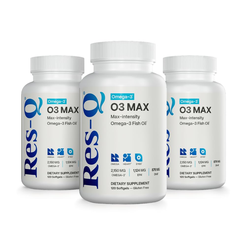 Res-Q O3 MAX Omega-3 Kapseln (3 pk)