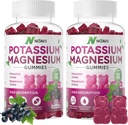 180 Graf Kalium Magnesium Gummi Ananas Flavor,Elderbeeren Flavor Kalium Magnesium Supplement