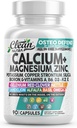 Allin1 Calcium Magnesium Zink Ergänzung mit Kalium, Kupfer, Strontium, Silica, Vitamin D3 K2, Boron, Vitamin B1 B12 Red Clover Kräuter Alfalfa Basil Pillen für Männer & Frauen Clean Nutra Osteo Defend