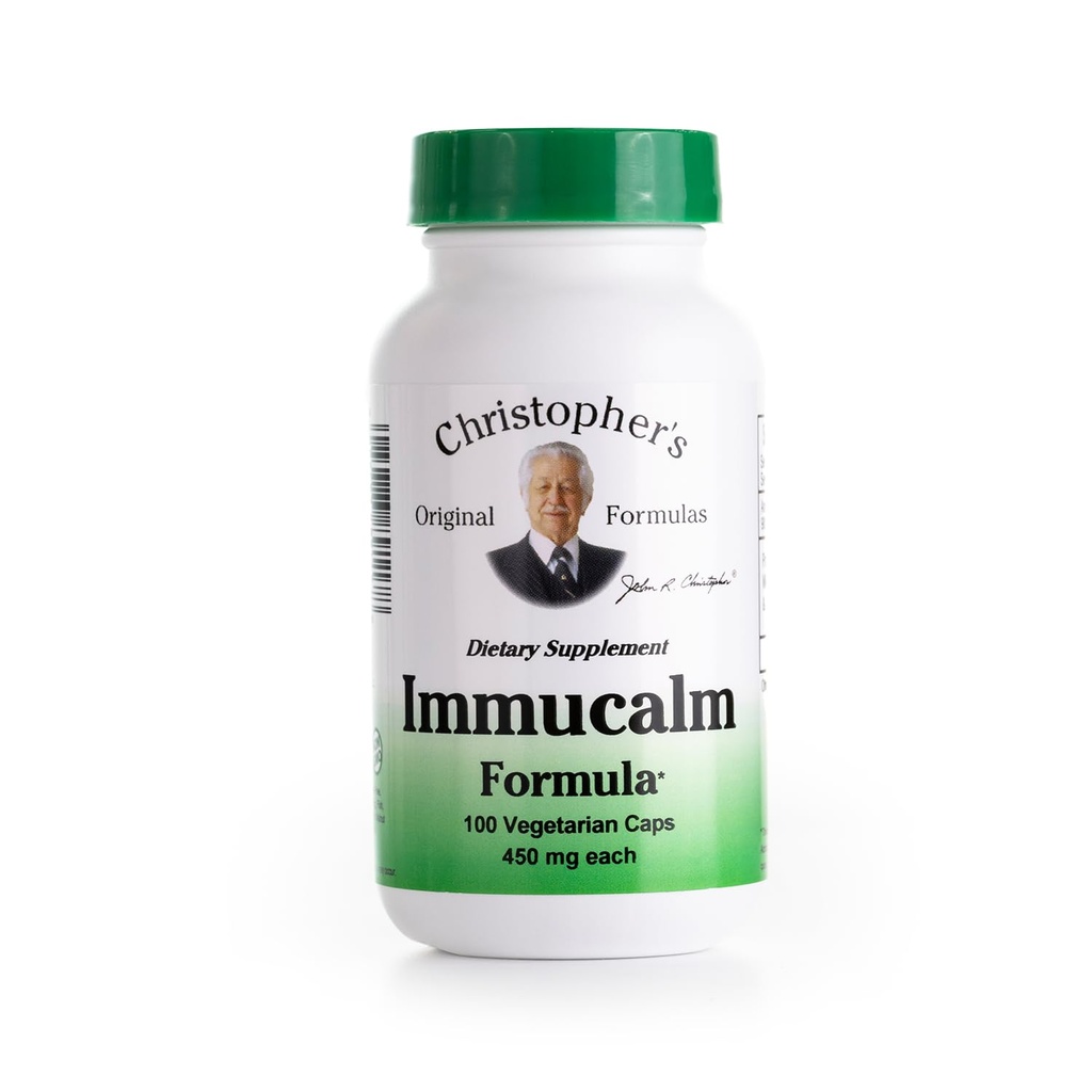 Christopher's Original Formulas Immucalm - Immununterstützungsergänzung - Immunverstärker für Erwachsene
