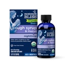Syrup et mucus pour bébé biologique de Mommy's Bliss Cough Night Time, contient de l'agave biologique et la feuille d'Ivy, fait pour les bébés 4 mois + 1,67 onces fluides