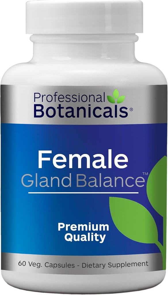 Weibliche Gland Balance - Hormonunterstützung - 60 vegetarische Kapseln