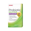 Solutions probiotiques GNC avec enzymes avec 25 milliards d'UFC, 30 capsules, soutien probiotique quotidien