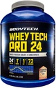 BODYTECH Whey Tech Pro 24 Protein-Pulver - Protein Enzym-Mischung mit BCAA's to Fuel Muscle Growth & Recovery, Ideal für Post-Workout Muscle Building - Strawberry Shortcake (5 Pfund)