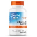 Beste Vitamin D3 5.000 IU für gesunde Knochen, Zähne, Herz- und Immununterstützung, Non-GMO, Glutenfrei, Soy Free, 360 Count (Pack von 1)