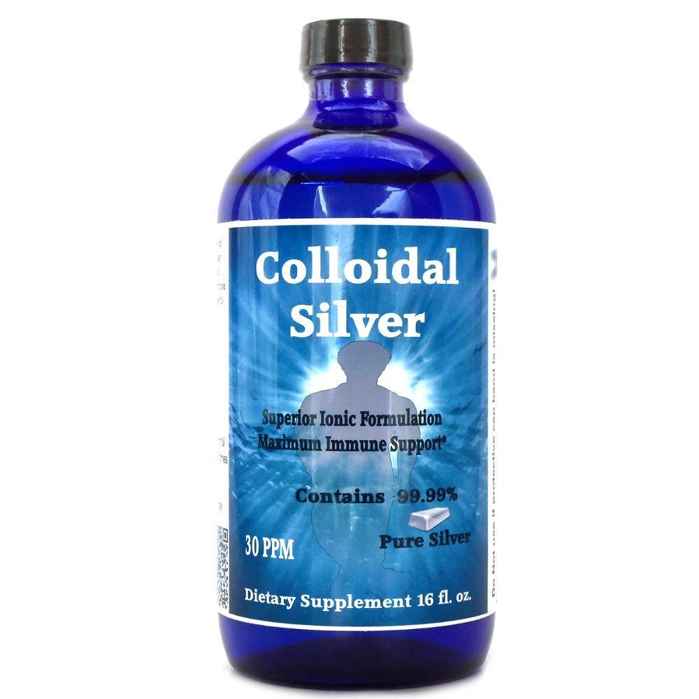 Superior Silber 30PPM 16 fl oz Ionic Silber Made mit 99,99% Pure Silver