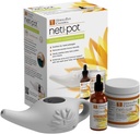 Himalayan Chandra ECO Neti Pot Système complet de nettoyage du sinus Kit de démarrage
