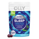 OLLY Extra Strength Sommeil Gummy, 5 mg Mélatonine, L-Theanine, Camomille, Extraits de baume de citron, Aide au sommeil, BlackBerry Flavor - 120 Compte