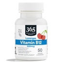 365 von Whole Foods Market, Vitamin B12 500mcg Lozenges, Natürliche Kirsche Flavor, Vegan, 50 Count
