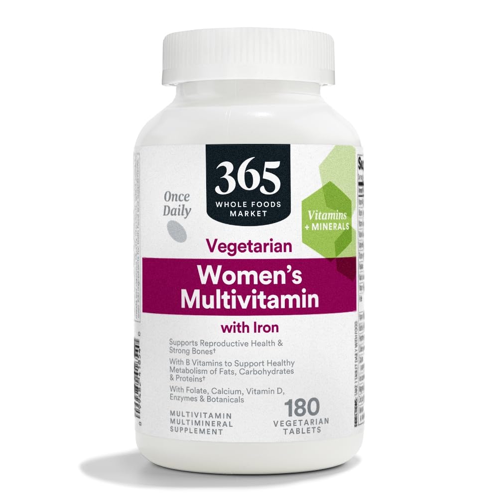 365 von Whole Foods Market, Women's One Daily Multivitamin Tablets, 180 Count