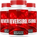 (3 Pack) Reversirol - Reversirol Premium Formel, Reversirol Kapseln, Reversirol Advanced Optimizer Kapseln, Reversirol Supplement Support Pillen, Reversirol Bewertungen, 90 Kapseln für 3 Monate