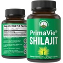 PrimaVie gereinigte Shilajit Kapseln hergestellt mit reinem Shilajit Pulver. Klinisch getestete natürliche Ergänzung mit 40+ Trace Minerals, Fulvic Acid. Tablets Unterstützung Mitochondrien + Gehirnfunktion