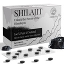 30.000 MG Shilajit Tablets, 100% Shilajit Pure, Himalayan Organic, Shilajit für Männer und Frauen Reich an Fulvic Acid & 85+ Trace Minerals, Shilajit Ergänzung für Energie- und Immunsystem, 60 Zähler