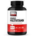 Facteur de force Femmes Multivitamine, Multivitamine pour les femmes pour soutenir l'équilibre hormonal, l'énergie, l'immunité, et la santé de Gut, avec 20 vitamines et minéraux, Ashwagandha, Chasteberry, et plus, 60 comprimés