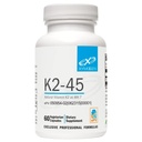 XYMOGEN K2-45 Vitamin K - Vitamin K2 MK-7 abgeleitet von Non-GMO Soybeans - Die Bioverfügbarste Form von K2 Verfügbar - Unterstützt Herz-Kreislauf + Knochengesundheit (60 Kapseln)