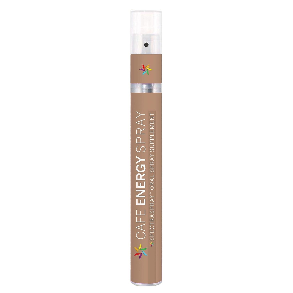 SpectraSpray Vegan Cafe Energy Spray - Vitamin B12 & 5 MG Koffein