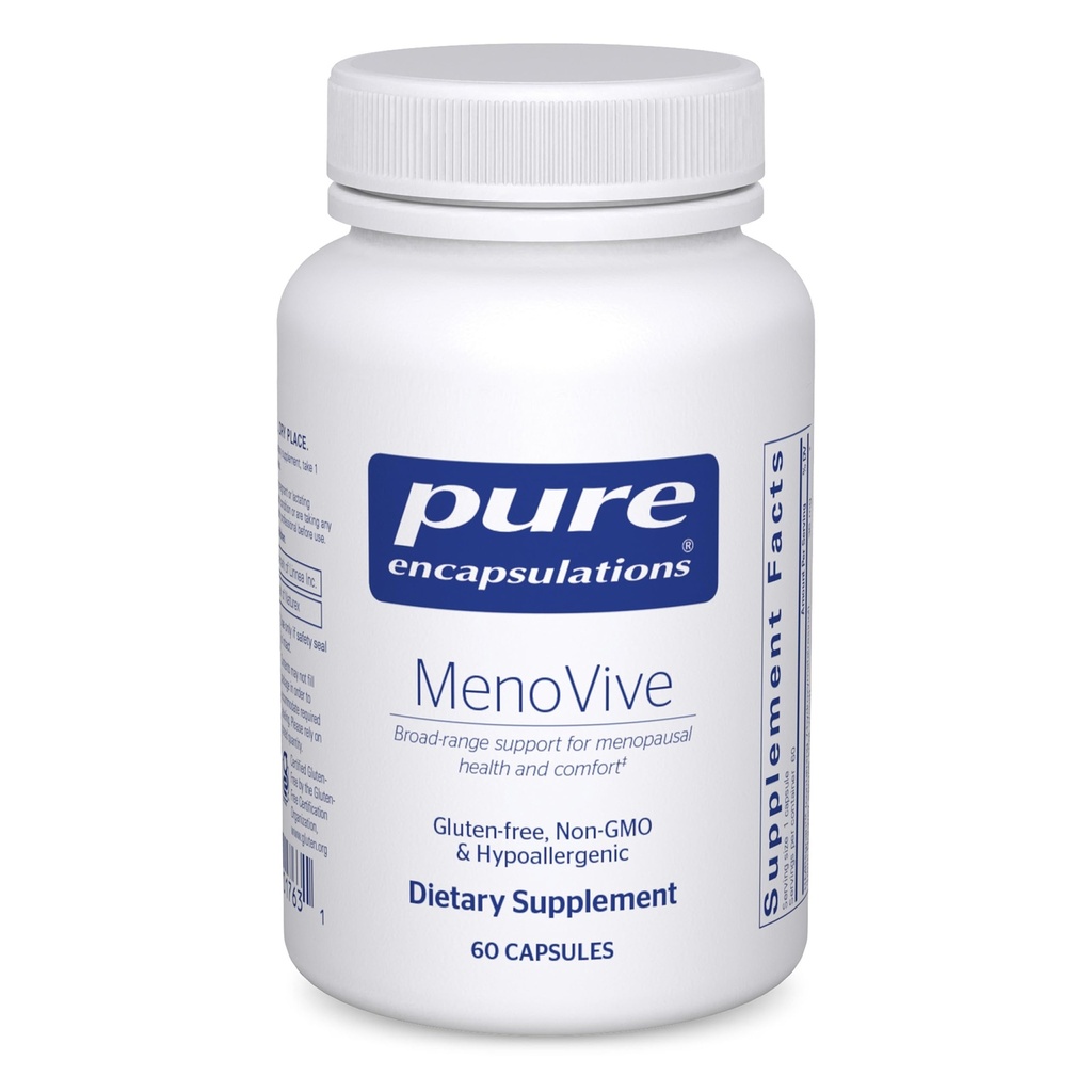 Pure Encapsulations MenoVive | Breite | Reichweite Unterstützung für Menopausal Gesundheit und Komfort* | 60 Kapseln