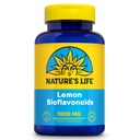 Nature's Life Lemon Bioflavonoïdes 1000mg - Supplément de bioflavonoïdes d'agrumes avec Hespéridin et Rutine - Support antioxydant et cellulaire, Absorption de vitamine C - Garantie 60 jours, 100 portions, 100 comprimés