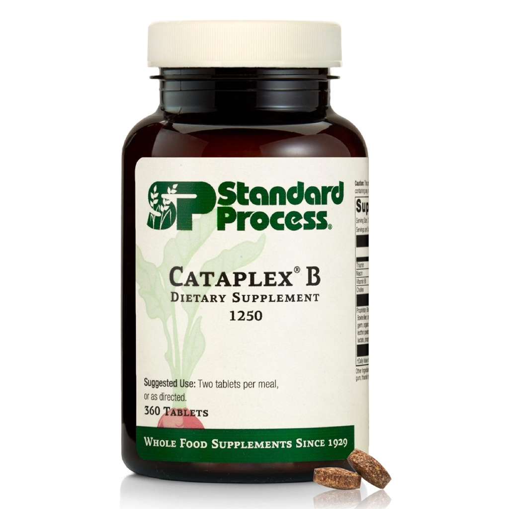 Cataplex B - Formule alimentaire complète avec niacine, vitamine B6, thiamine et inositol pour la santé cardiaque, le métabolisme et l'entretien du cholestérol - 360 comprimés