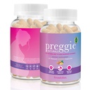 Preggie Three Lollies Naturals Ginger Capsules – Morning Sickness Relief – Natural & Doctor Developped - 15 portions (2 capsules/serviture) – Soutient la défense immunitaire et la santé digestive