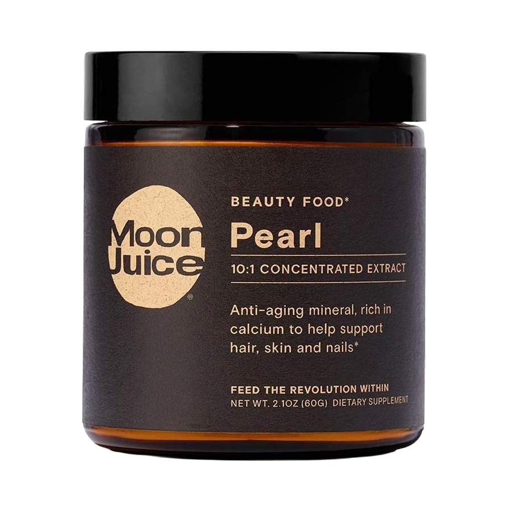 Moon Juice Pearl - Powder Extract Supplement (10:1 Koncentrated Extract) - Anti-Aging, Antioxidant & Collagen Produktion - Sustainable-Sourced, Non-GMO, Gluten-Free (2.1oz, 30 Portionen)
