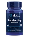 Prolongation de vie multivitamines, vitamines B, C, D, zinc, emballé avec plus de 25 vitamines, minéraux et extraits, approvisionnement en deux mois, non-OGM, sans gluten, 120 capsules