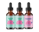 JoySpring B-Complex & Vital Vits mit Magnesium Drops Bundle | Naturally Sourced Kids Vitamins & Minerals | Non-Alcoholic, Sugar-Free Liquid Formula | Vegan & Vegetarische Flüssigkeitstropfen Supplement