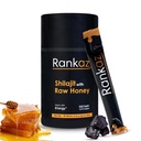 Rankaz Natural Shilajit Honey Sticks Organic - 30 Sticks, Shilajit Honey Fulvic Acid und Trace Minerals