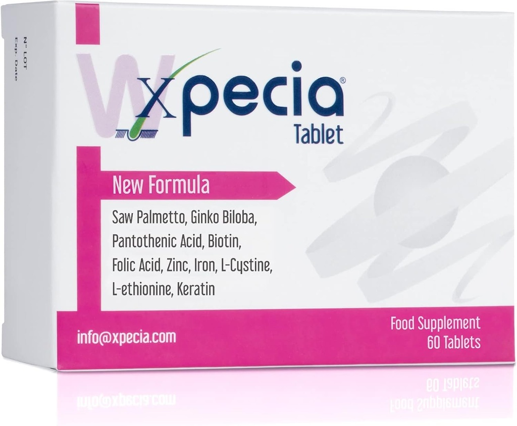 XPECIA FÜR FRAUEN ANTI HAIR LOSS & DHT BLOCKER & NEW HAIR GROWTH FORMULA (60 Tabletten)