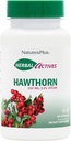 NaturesPlus Kräuter-Aktiven Hawthorne 150 mg - 60 Vegetarische Kapseln - Unterstützt Herzgesundheit - Glutenfrei - 60 Portionen